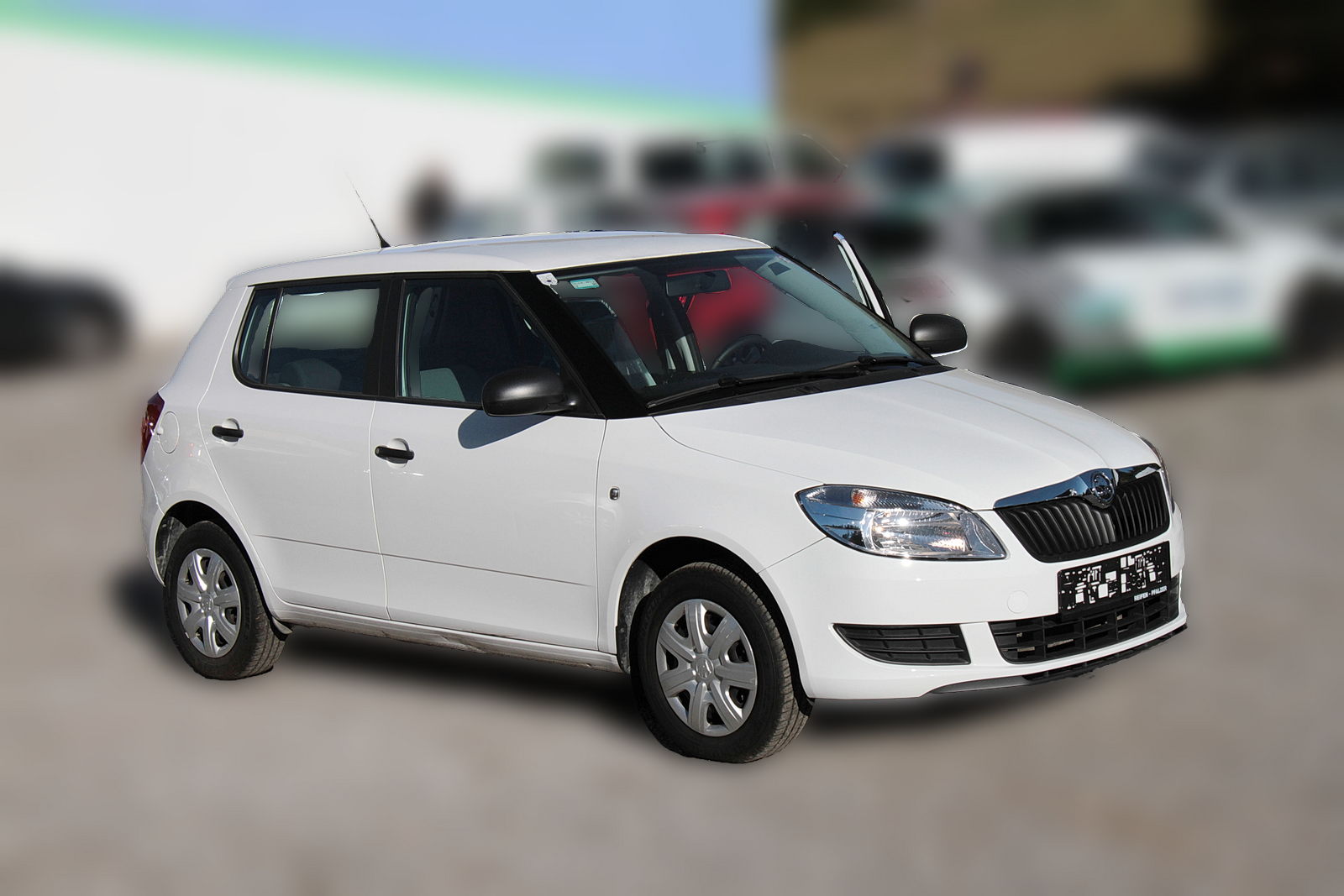 Bild eines gebrauchten eissen Skoda Fabia